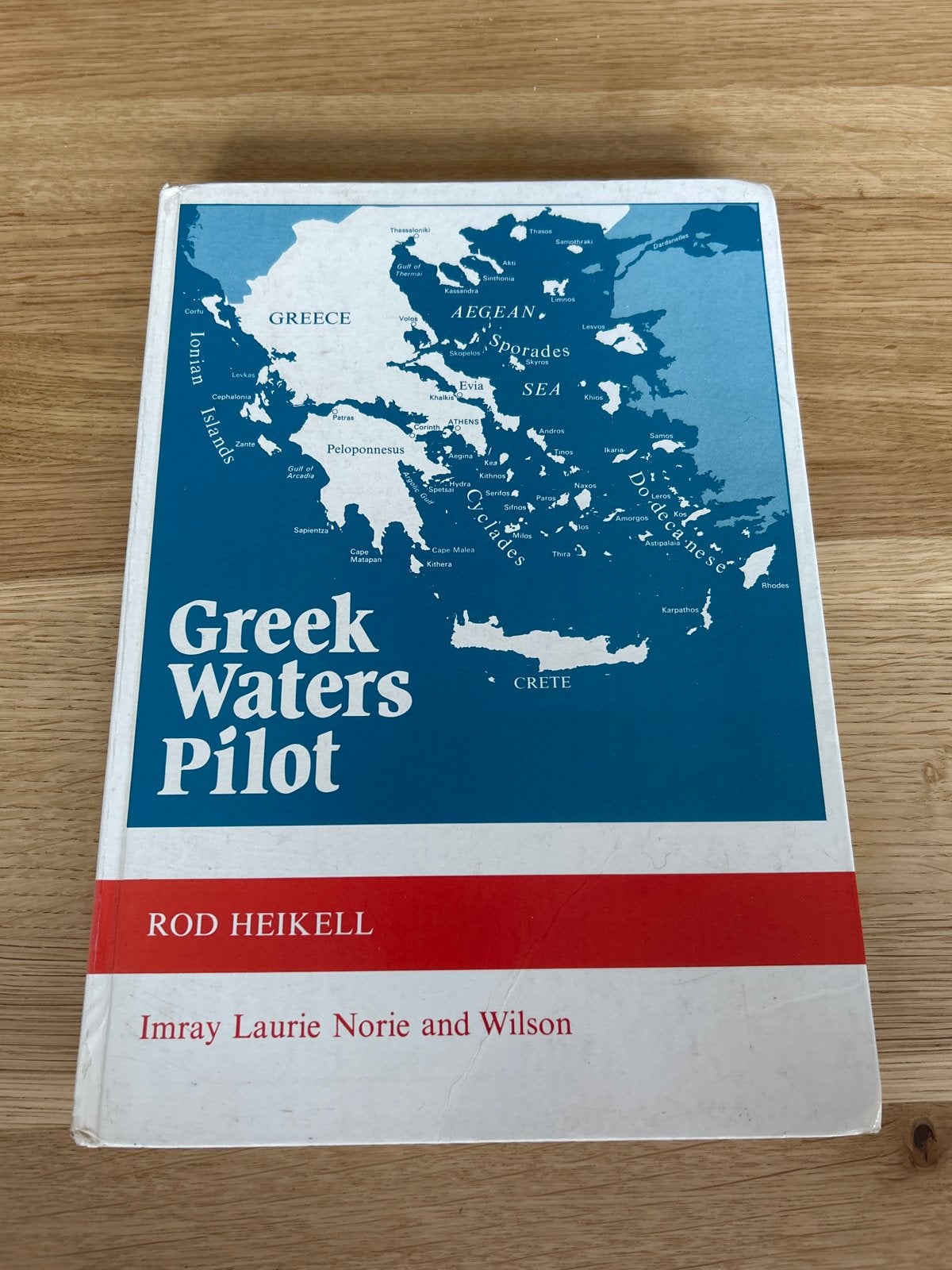 Greek Waters Pilot - Rod Heikell (1990), Boeken, Europa, Ophalen of Verzenden, Reisgids of -boek, Gelezen
