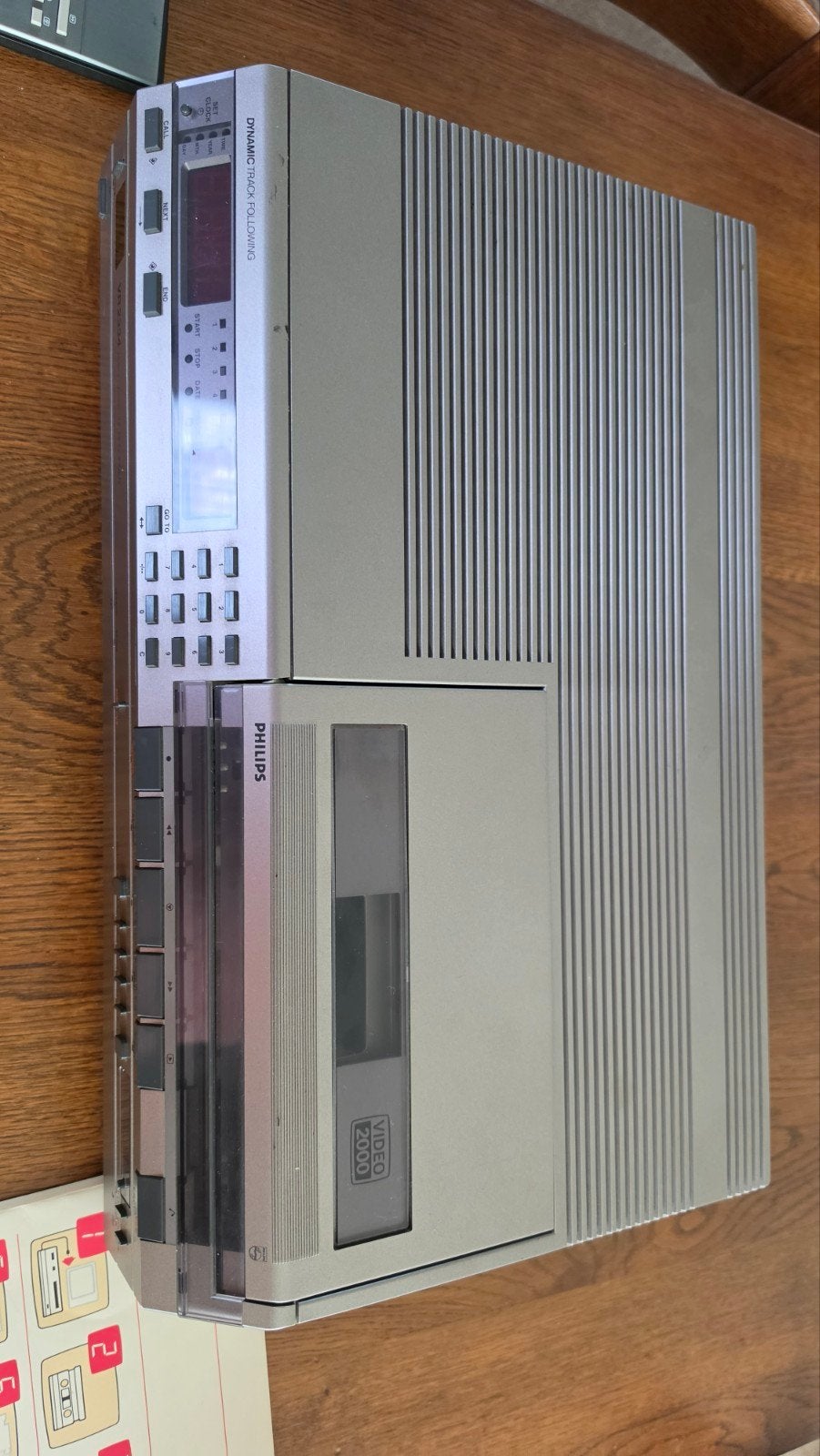 Philips VR2334 Video 2000 Recorder - Nieuwstaat, Ophalen, Nieuw, Video 2000-speler of -recorder