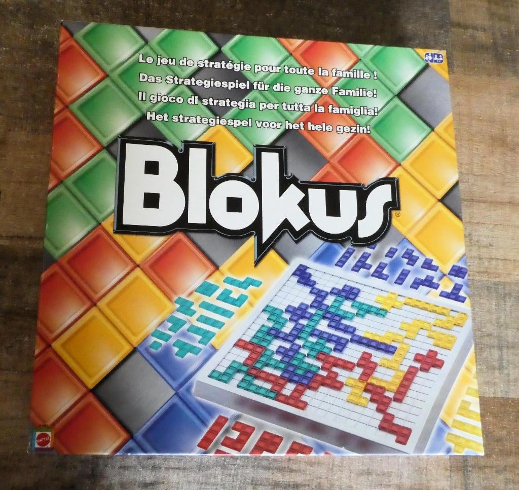 Blokus bordspel - Strategisch familiespel vanaf 7 jaar., Hobby en Vrije tijd, Gezelschapsspellen | Bordspellen, Zo goed als nieuw