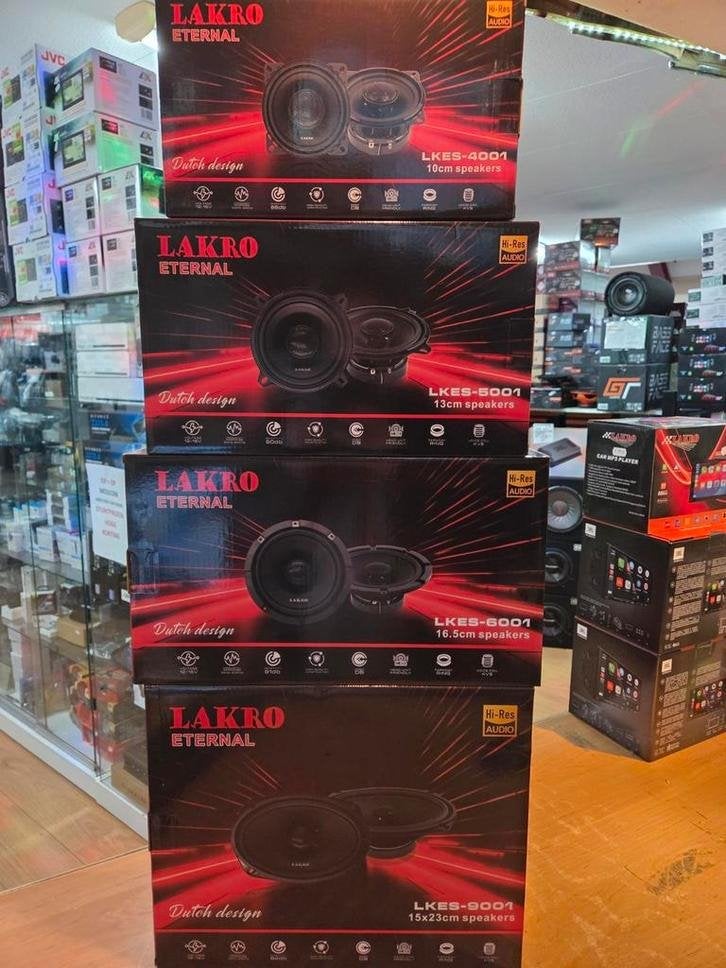 Lakro Speakers - Nieuwe lijn, hoge kwaliteit! GEGARANDEERD, Auto diversen, Autospeakers, Niet ingevuld, Niet ingevuld, Nieuw, Ophalen of Verzenden