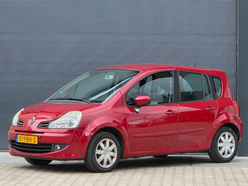 Renault Grand Modus 1.6-16V Dynamique Automaat, Nap, Apk 09', Auto's, Euro 5, Gebruikt, 4 cilinders, 1210 kg
