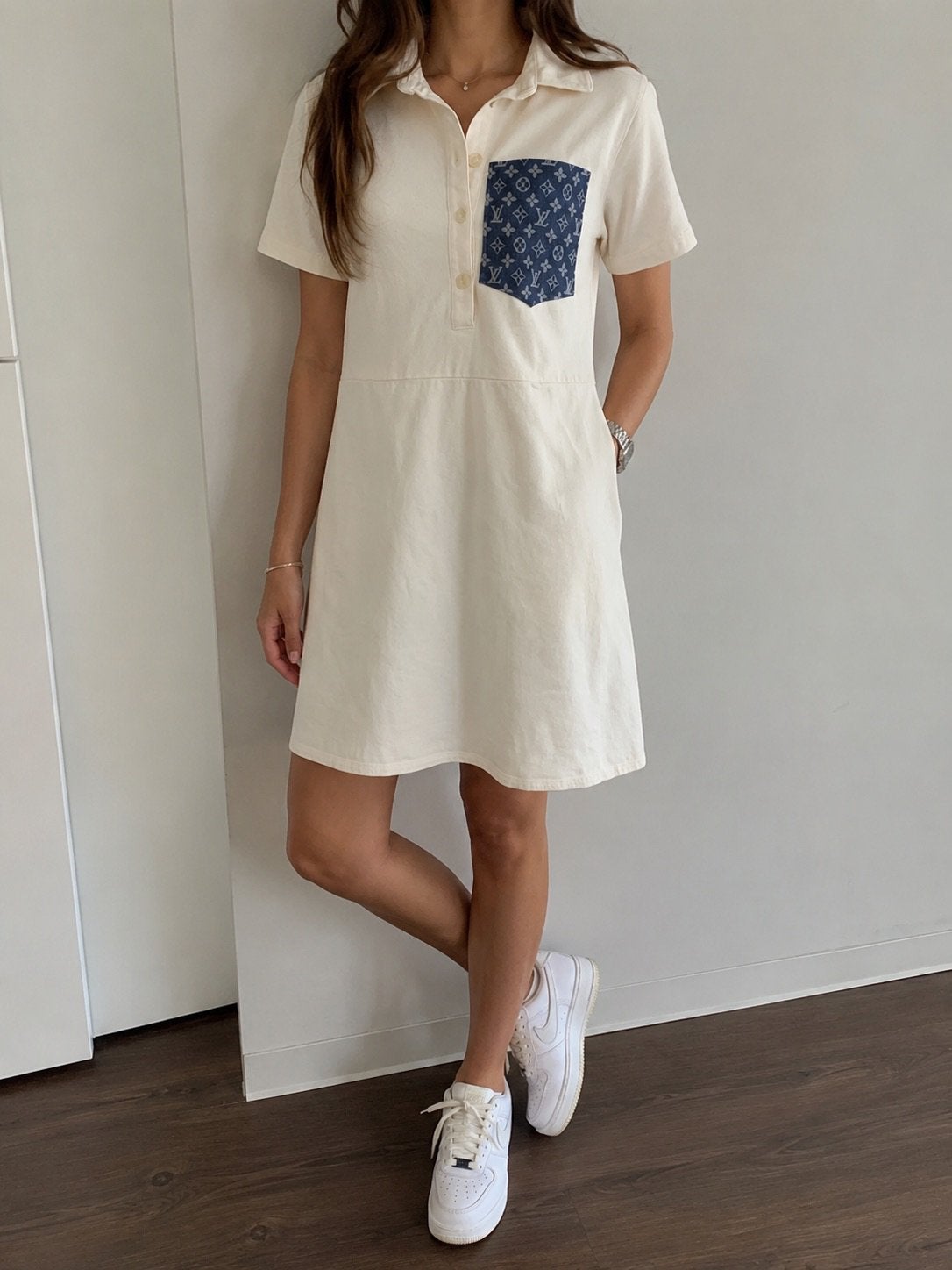 Louis Vuitton zomer jurkje, Kleding | Dames, Jurken, Maat 38/40 (M), Wit, Nieuw, Ophalen of Verzenden