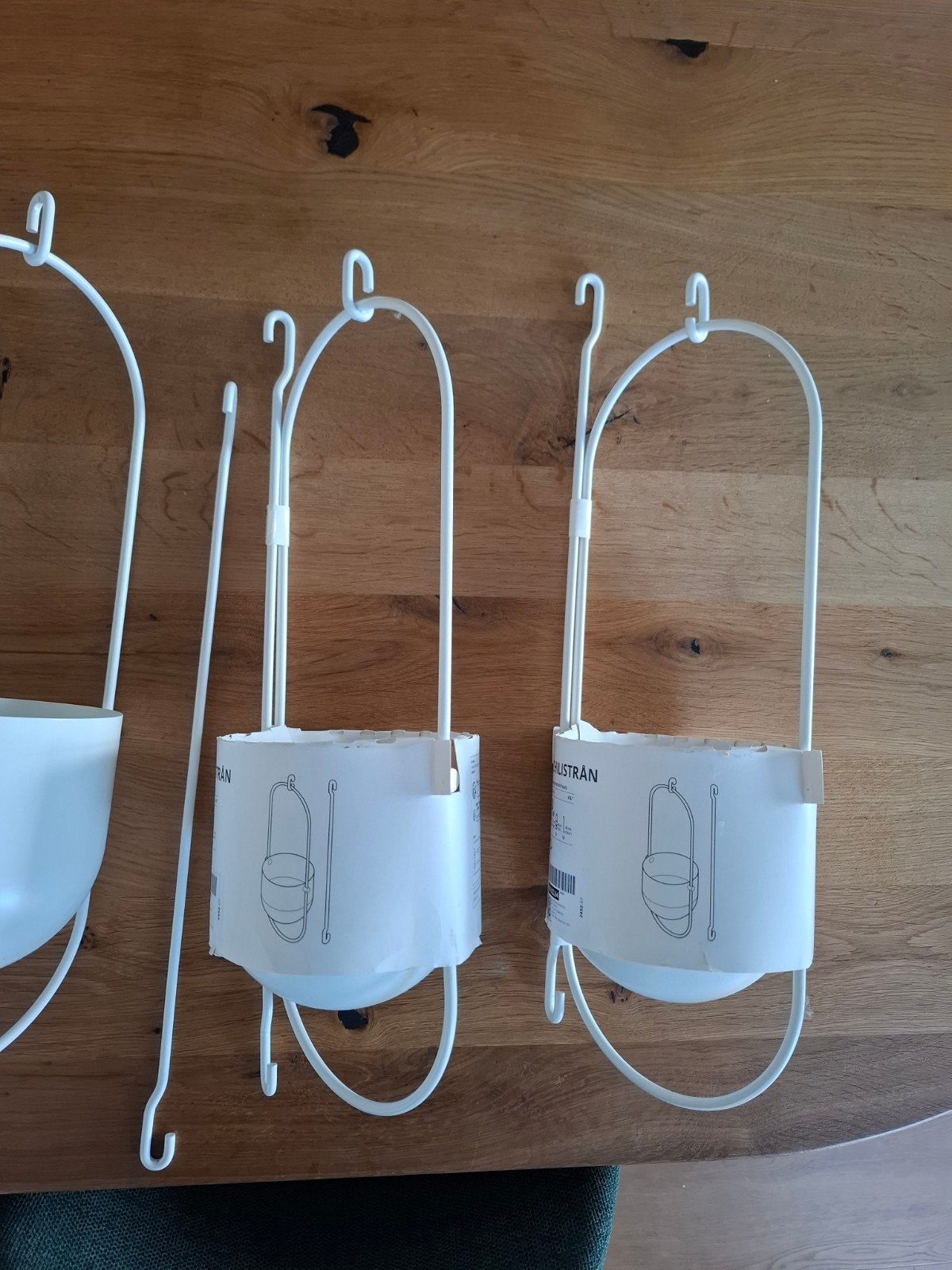 hangende bloempotten (4 stuks), Tuin en Terras, Minder dan 30 cm, Minder dan 60 cm, Rond, Nieuw