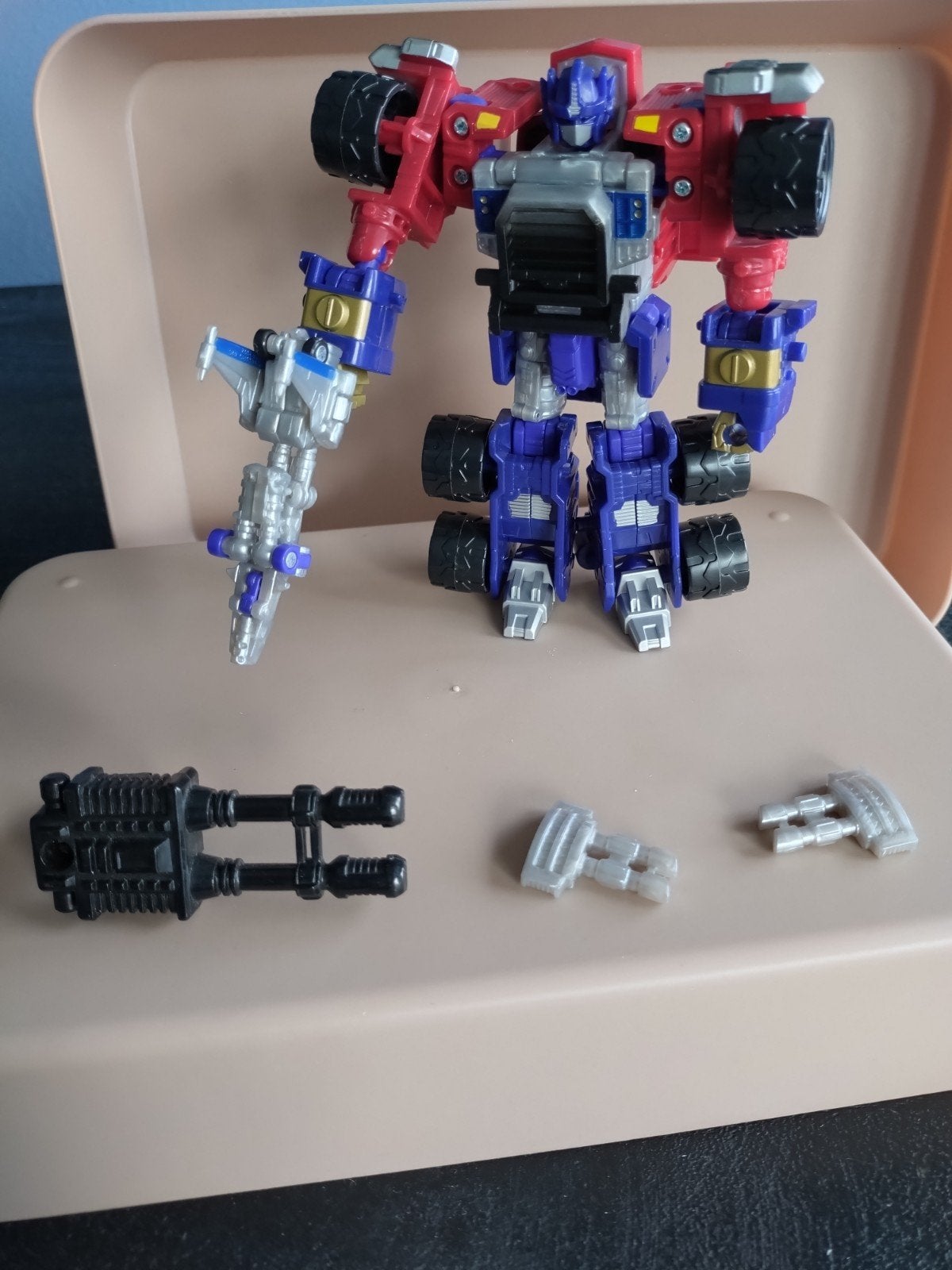 Transformers Armada Super-Con Optimus Prime, Verzamelen, Overige generaties, Ophalen of Verzenden, Zo goed als nieuw, Autobots