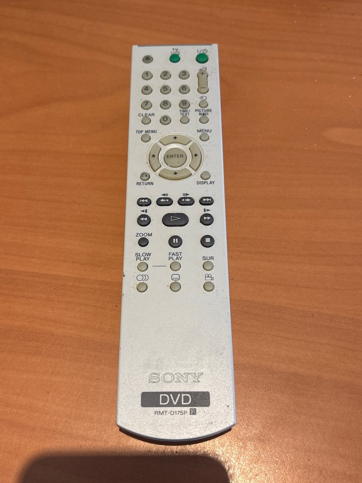 Sony DVD Afstandsbediening RMT-D175P, Verzenden, Gebruikt, Origineel, Dvd