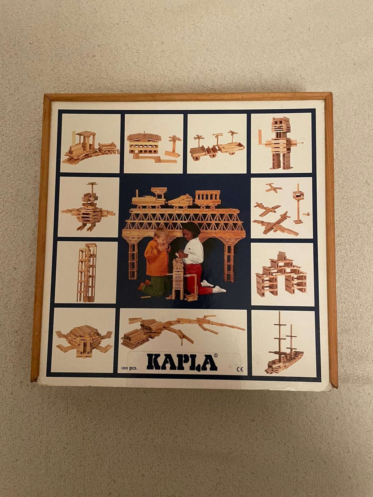 Kapla 100 stuks in houten kist, Verzenden, Zo goed als nieuw, Overige merken