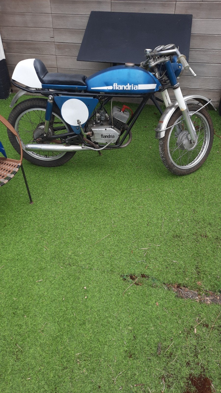 FLANDRIA BROMFIETS SP527  COMPLEET., Fietsen en Brommers, Brommers | Oldtimers, Ophalen, Overige merken
