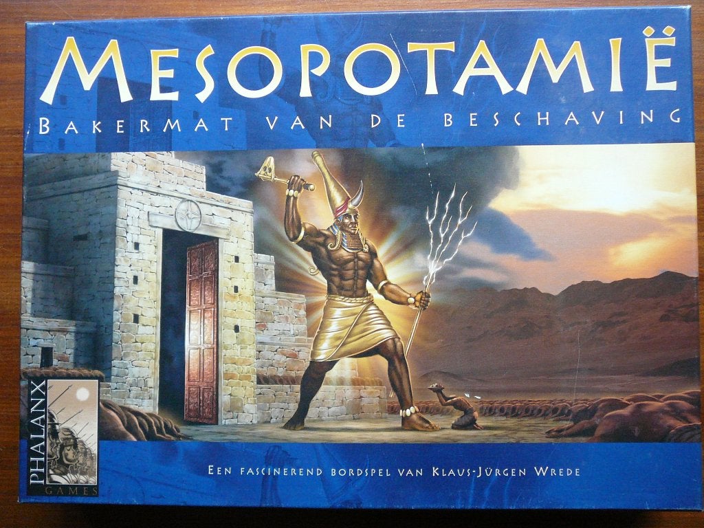 Bordspel - Boardgame - Phalanx Games - Mesopotamie, Hobby en Vrije tijd, Ophalen of Verzenden, Zo goed als nieuw, Phalanx Games