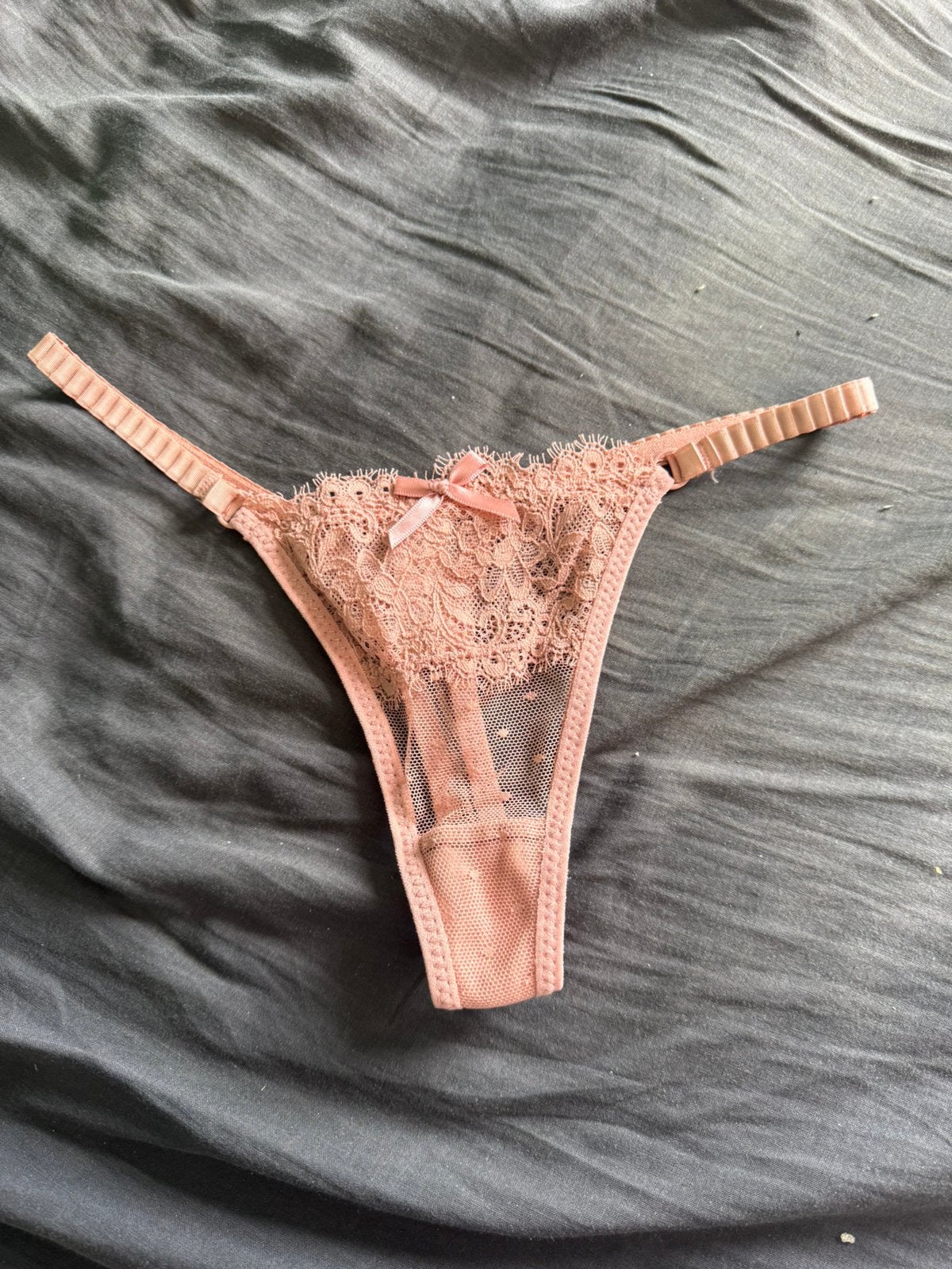 Leuke string’s maat S, Verzenden, Zwart, String