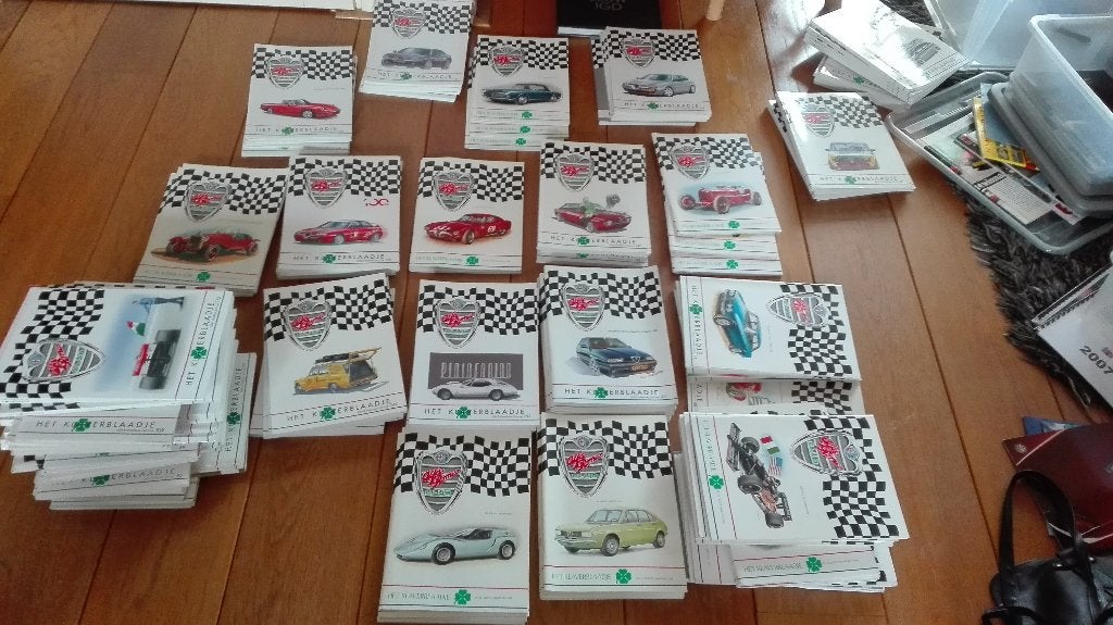 klaverblaadje van Alfa Romeo club, Ophalen, Alfa Romeo, Diverse auteurs, Zo goed als nieuw