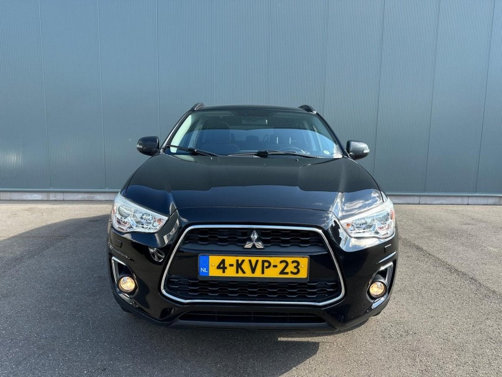 Mitsubishi ASX 1.6 Cleartec Intense PANORAMADAK | TREKHAAK |, Auto's, Mitsubishi, Euro 5, 4 cilinders, 1590 cc, Zwart