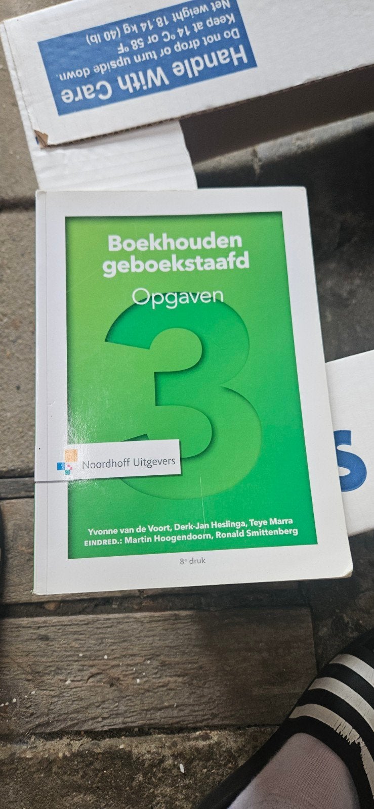 Boekhouden Geboekstaafd Opgaven 3 - Noordhoff Uitgevers, Gelezen, Ophalen of Verzenden, Y van de Voort, D.J. Heslinga, T. Marra, et al.