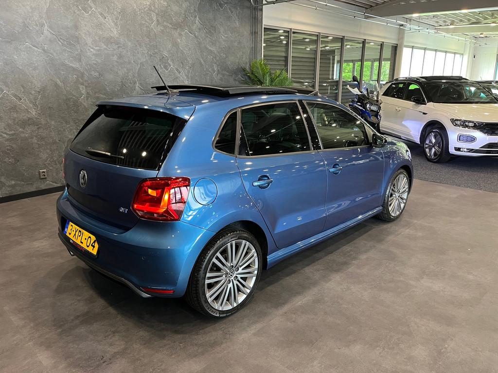 Volkswagen Polo 1.4 TSI BlueGT DSG AUTOMAAT NL AUTO NAP PANO, Automatische klimaatregeling, Gebruikt, Euro 6, 4 cilinders