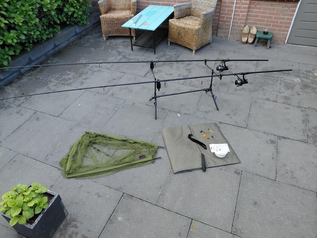 Compleet nieuw karper set - nooit gebruikt, Ophalen of Verzenden, Nieuw
