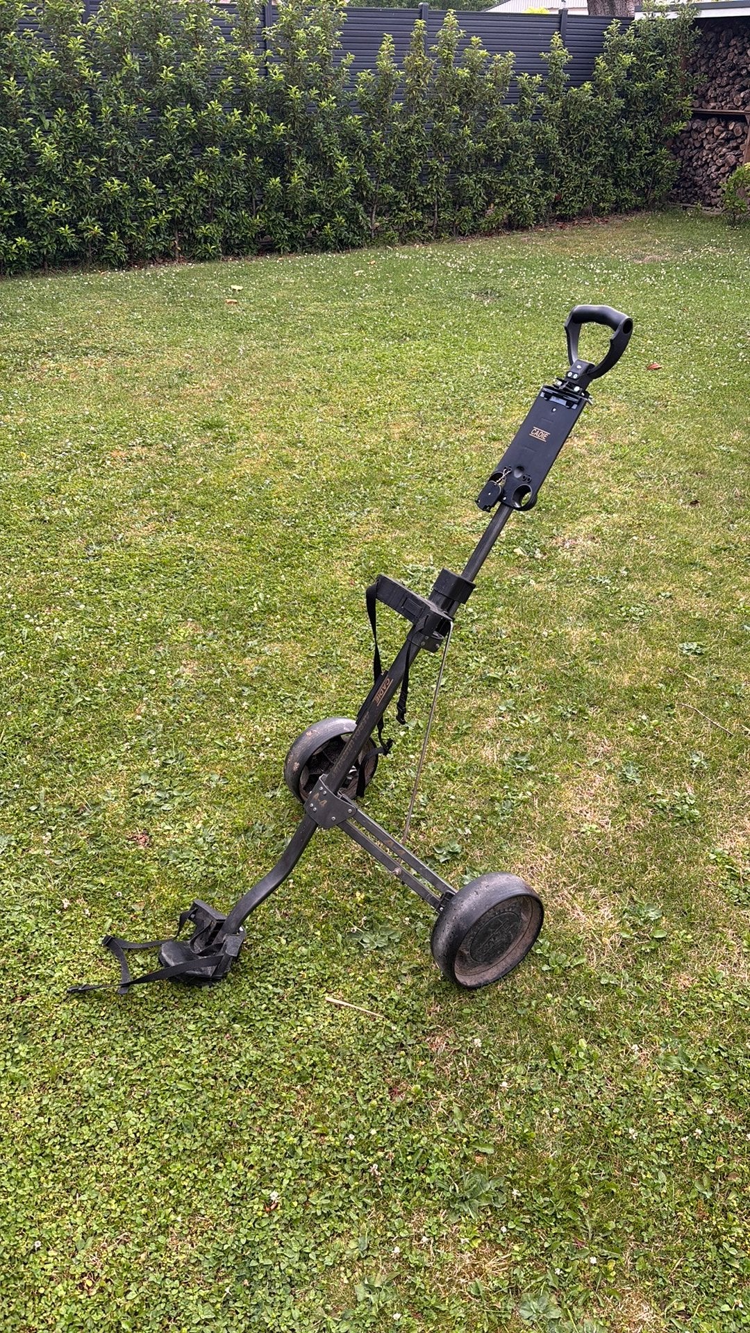 Golf trolley, Ophalen of Verzenden, Zo goed als nieuw, Golfkar