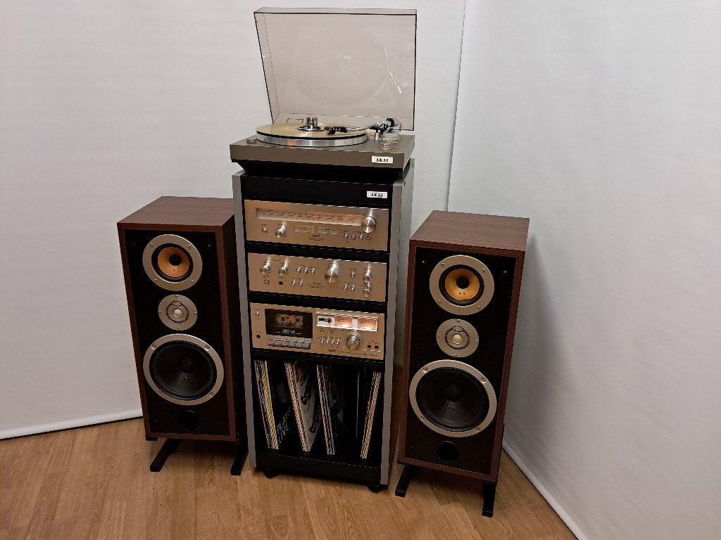 AKAI vintage stereo-set from the good old 70's, Losse componenten, Zo goed als nieuw, Ophalen, Tuner of Radio