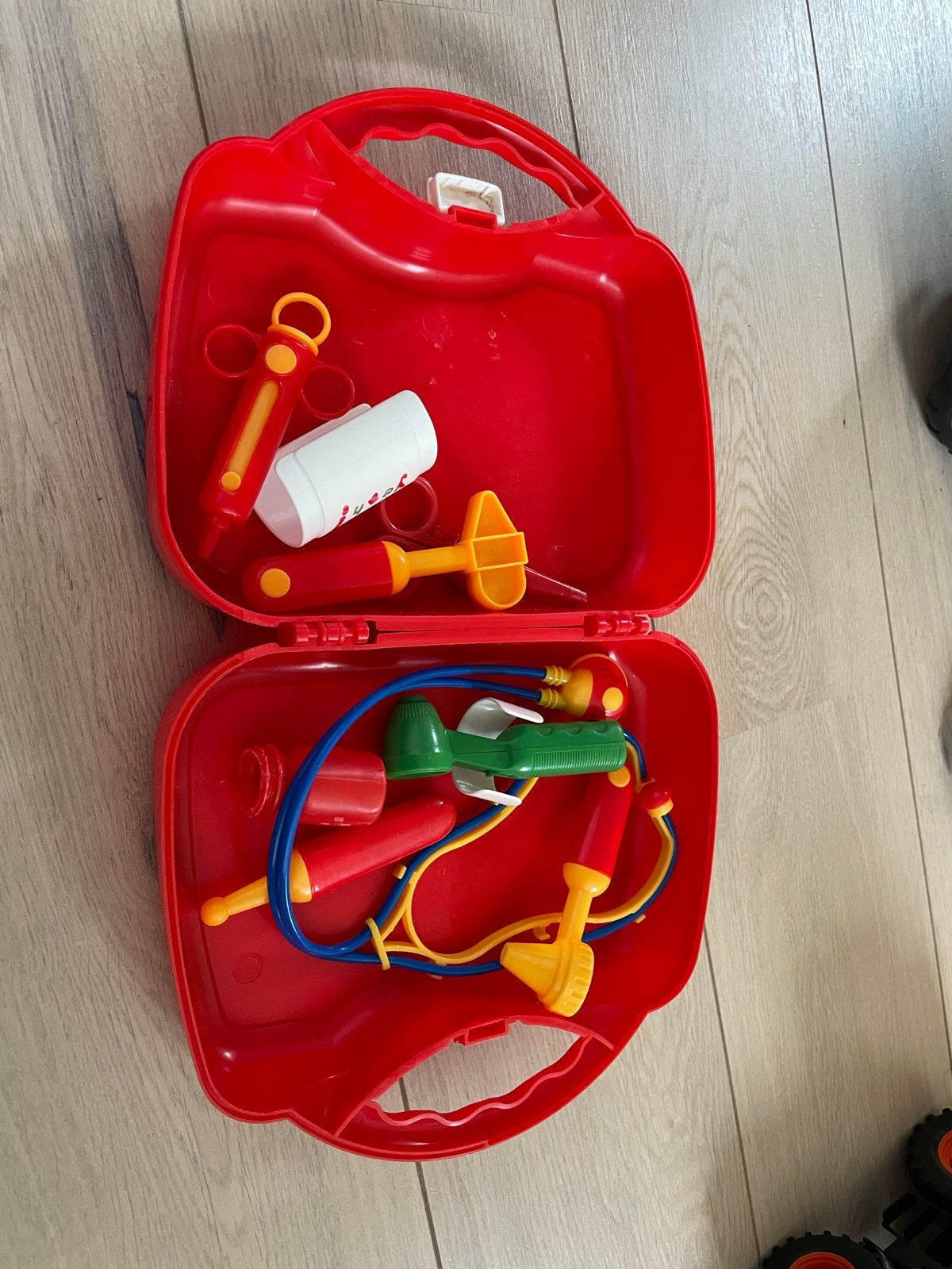 Dokterskoffertje met speelgoed instrumenten, Kinderen en Baby's, Ophalen, Gebruikt, Jongen of Meisje