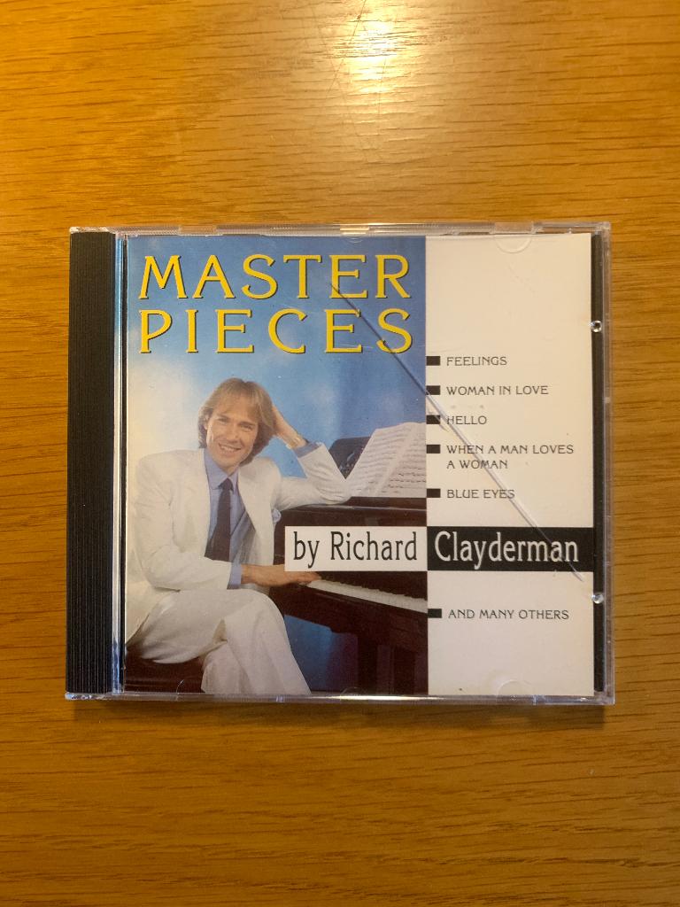 CD Richard Clayderman - Master Pieces zgan, Ophalen of Verzenden, Zo goed als nieuw