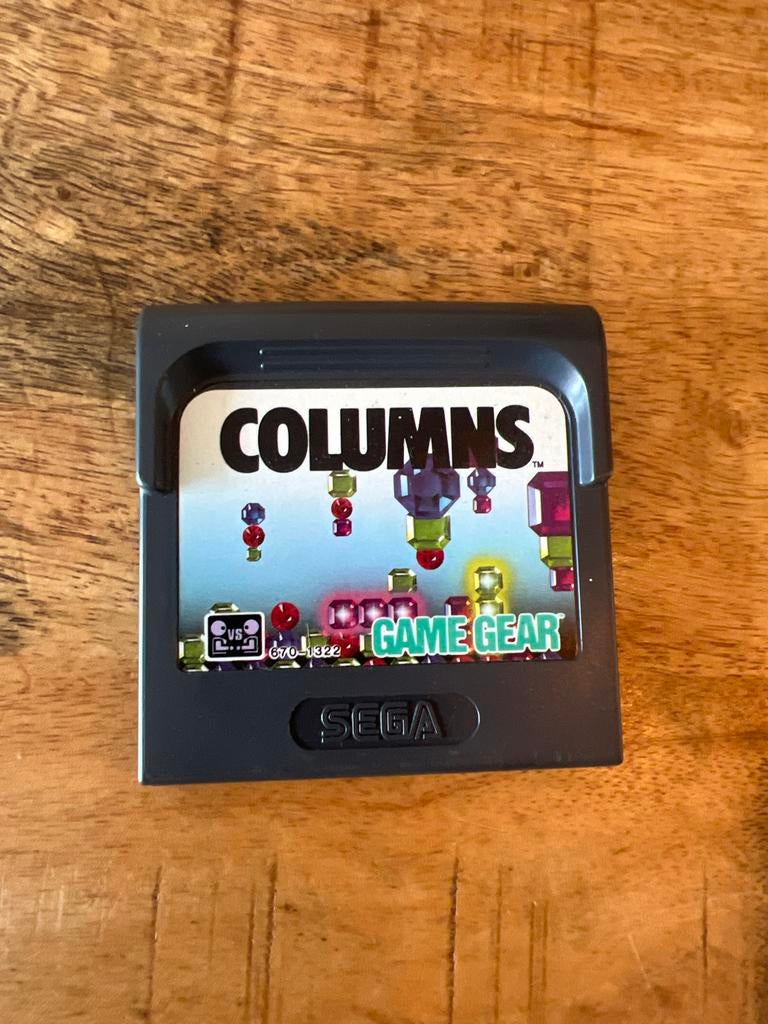 Columns - Sega Game Gear (Puzzelspel), Spelcomputers en Games, Games | Sega, Puzzel en Educatief, Gebruikt, Game Gear, 1 speler