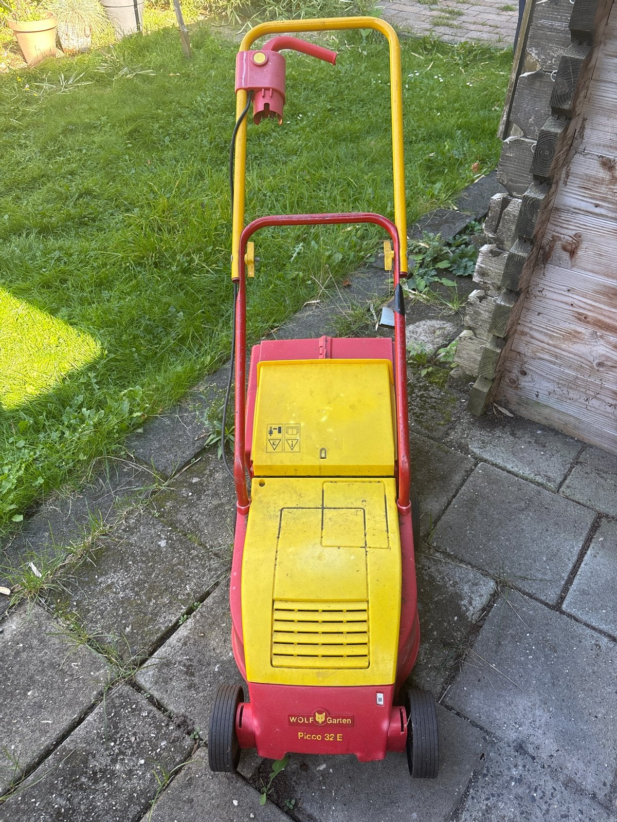 Wolf Garten Picco 32 E Elektrische Grasmaaier, Tuin en Terras, Ophalen, Cirkelmaaier, Gebruikt, Elektrische grasmaaier