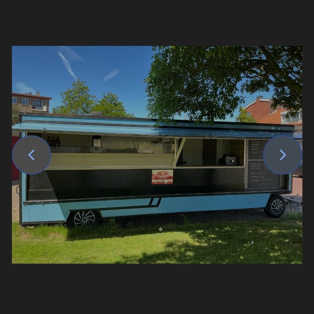 Foodtruck om zo mee te vertrekken, Ophalen