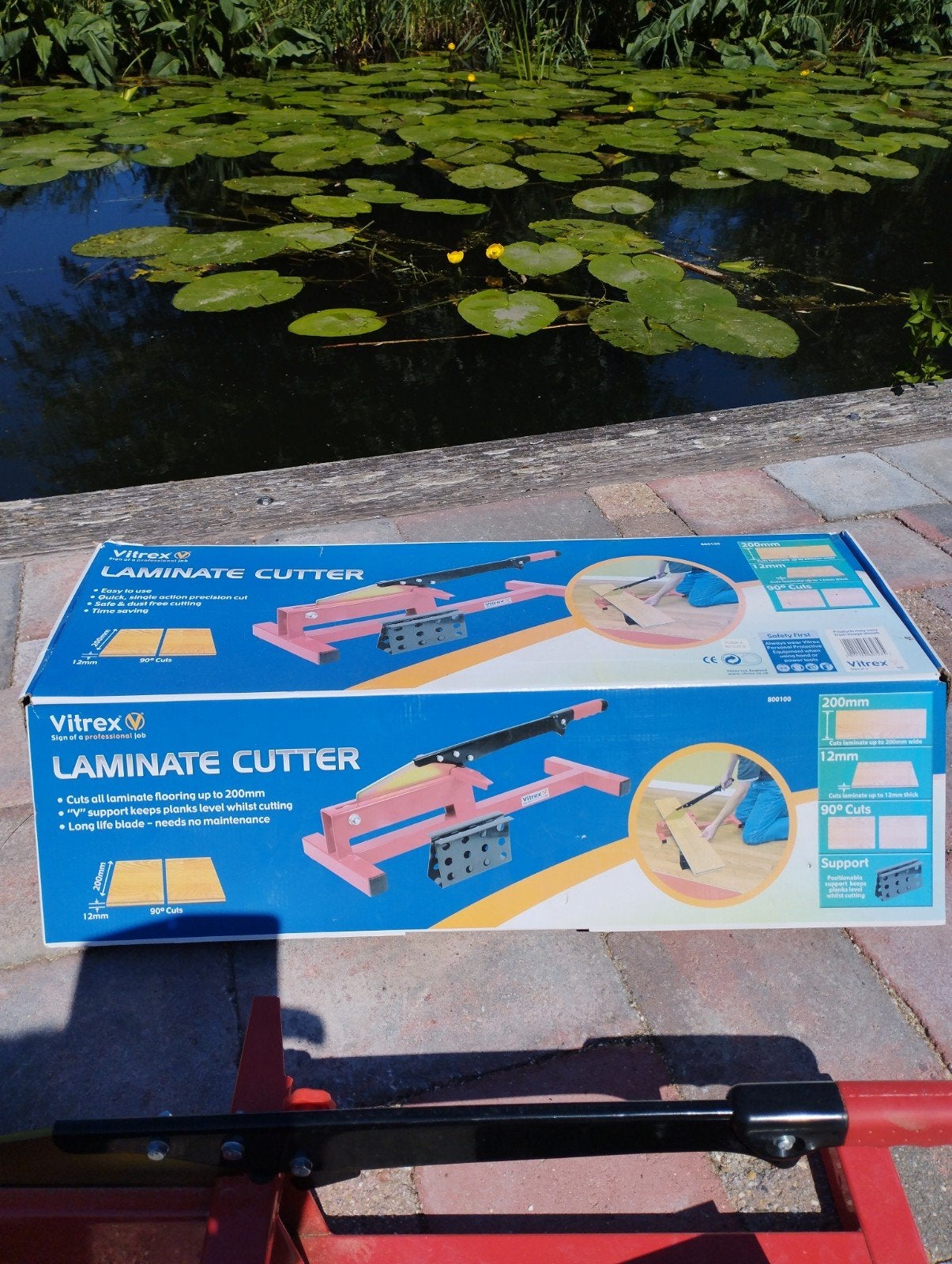 Vitrex Laminaatsnijder 200mm -, Doe-het-zelf en Verbouw, Gereedschap | Handgereedschap, Ophalen of Verzenden, Gebruikt, Snijgereedschap