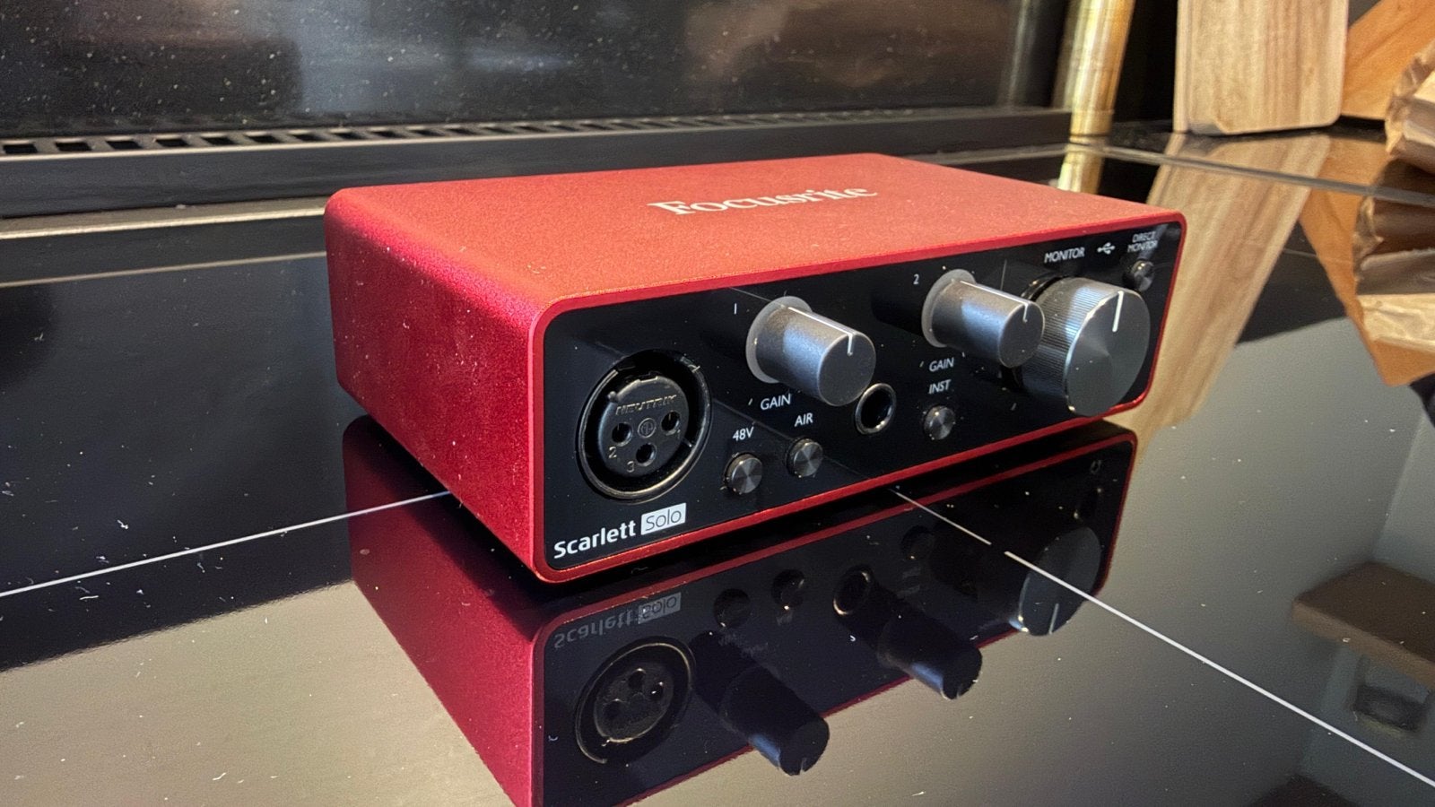 Focusrite Scarlett Solo 3rd Gen Audio Interface, Ophalen of Verzenden, Zo goed als nieuw