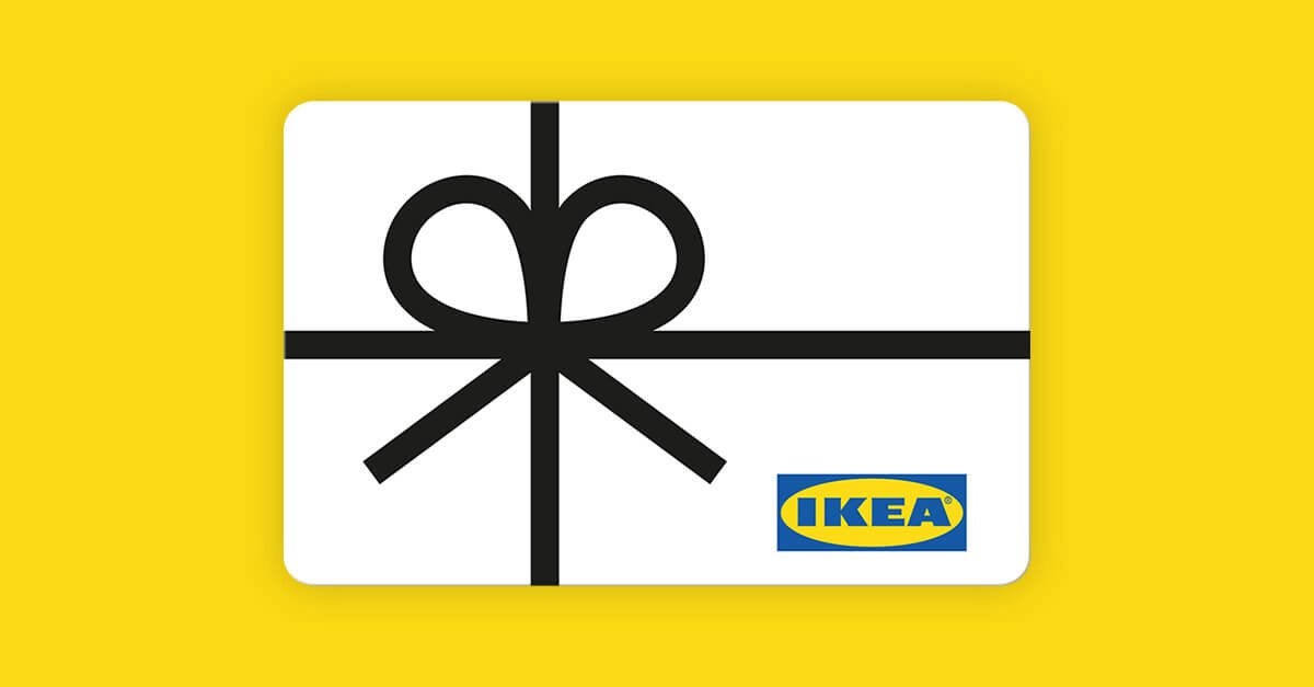 IKEA tegoed kaart bon €499,00, Tickets en Kaartjes, Eén persoon, Cadeaubon, Warenhuis- of Winkelbon