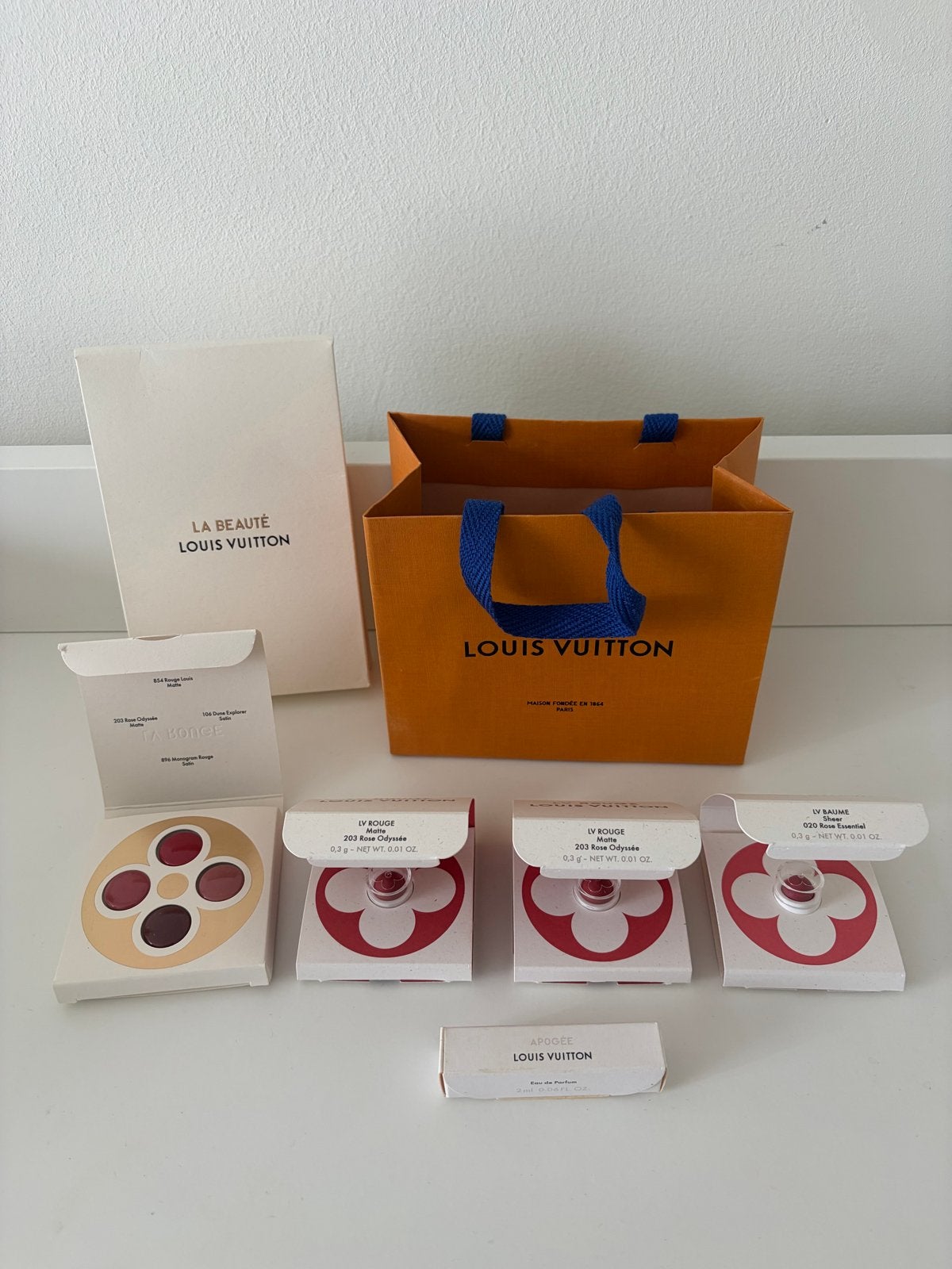 Louis Vuitton Lippenstift samples, Lippen, Nieuw, Ophalen of Verzenden, Make-up