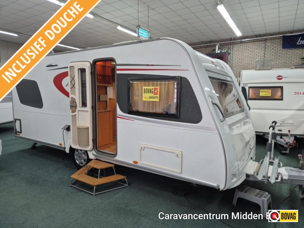 Bürstner Belcanto 465 TS Fransbed en mover, vloerve, Caravans en Kamperen, Rondzit, Bedrijf, 1250 - 1500 kg, Schokbreker
