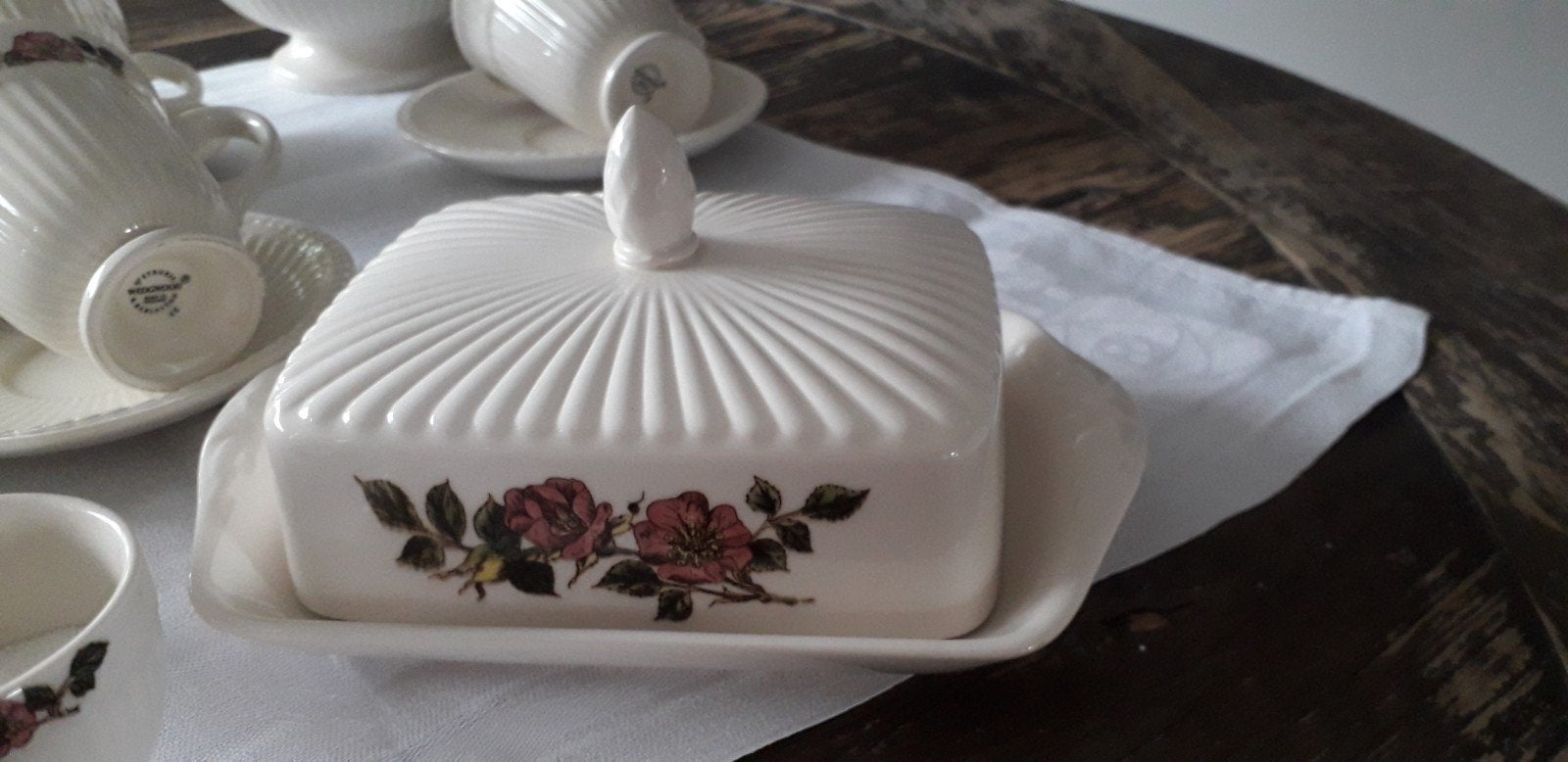 Wedgewood Briar rose serviesgoed, Antiek en Kunst, Ophalen of Verzenden