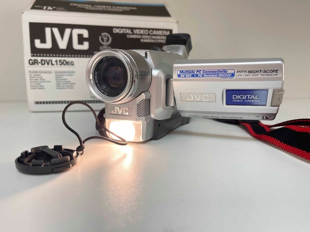JVC GR-DVL150EG digitale camera met DVuit voor Digitaliseren, Audio, Tv en Foto, Jvc, Mini dv, N, N