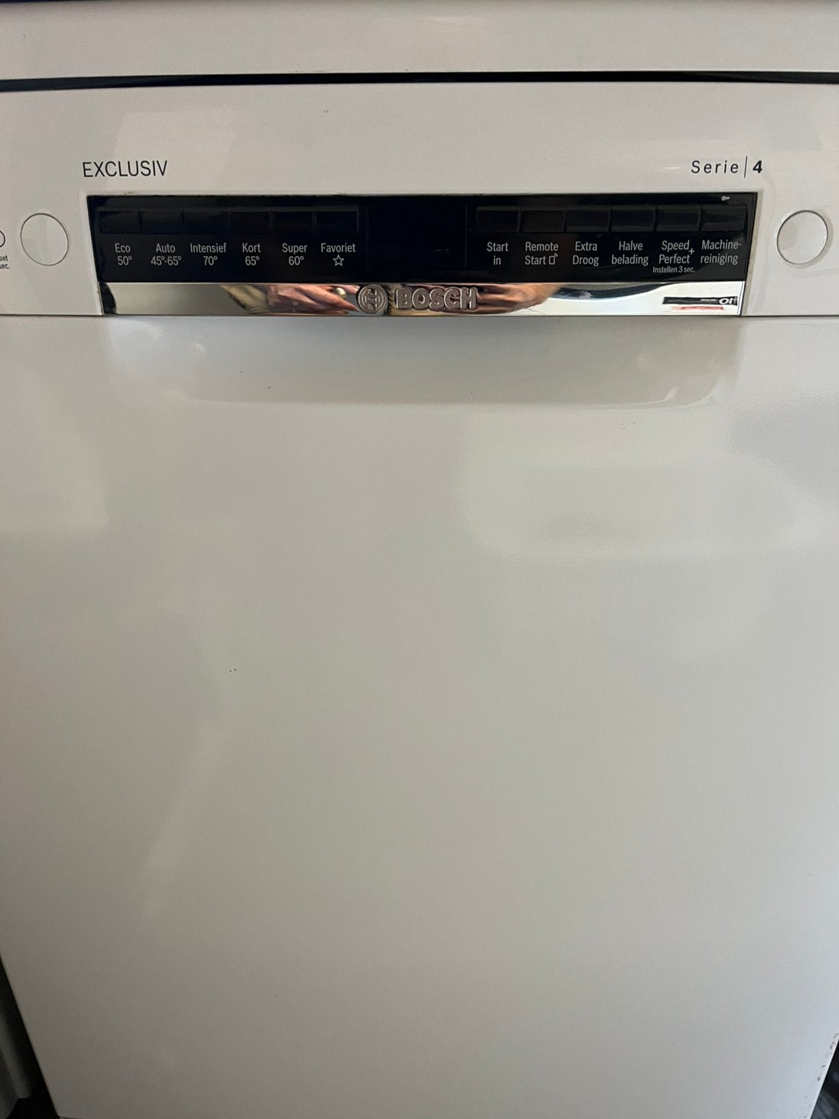 Bosch vaatwasser exclusiv serie 4, Ophalen, Minder dan 85 cm, 60 cm of meer, Zo goed als nieuw