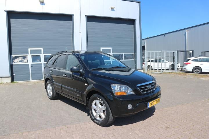 Kia Sorento 3.3 V6 X-clusive fulltime 4wd (bj 2007), Auto's, Automaat, Stof, Zwart, 1886 kg