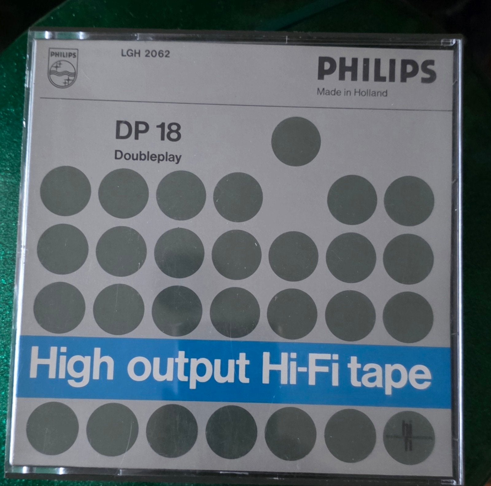 Philips DP 18 Doubleplay High Output Hi-Fi Tape, Gebruikt, Overige genres, 1 bandje, Ophalen of Verzenden