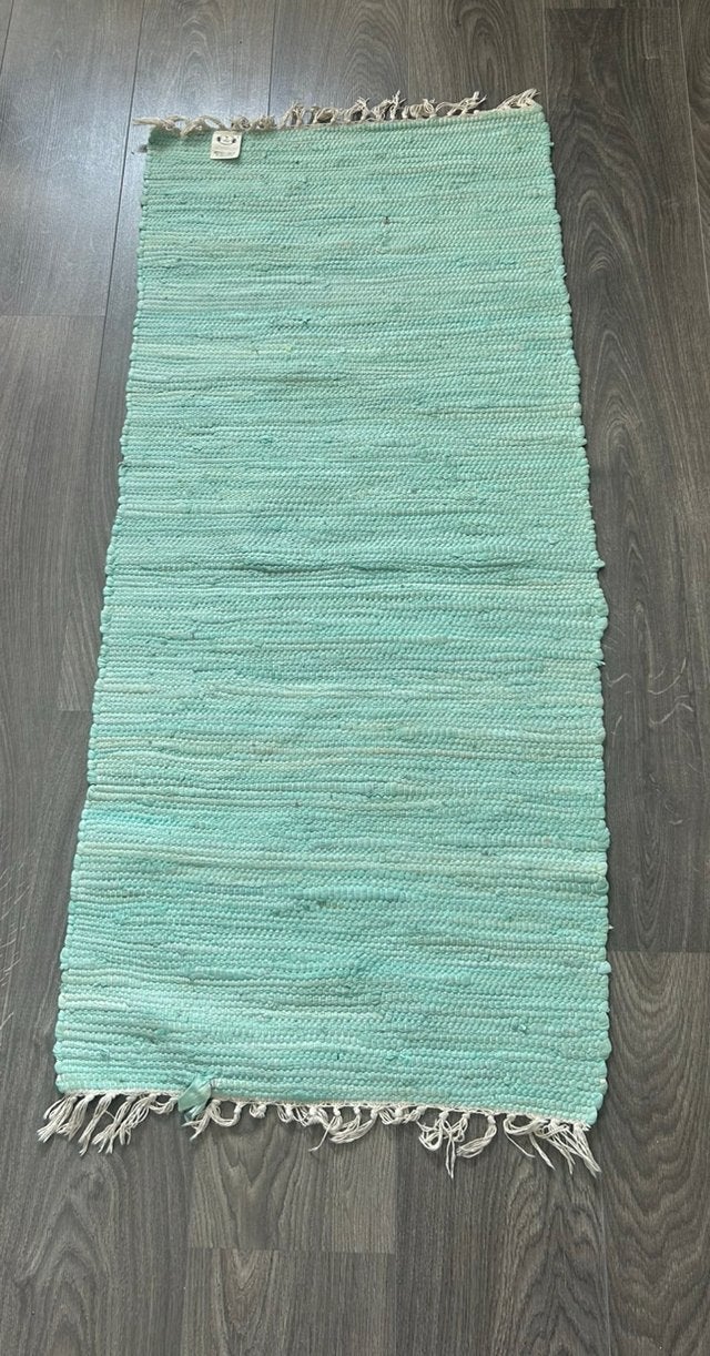 Turquoise kleed, Ophalen, Gebruikt, 100 tot 150 cm, 50 tot 100 cm