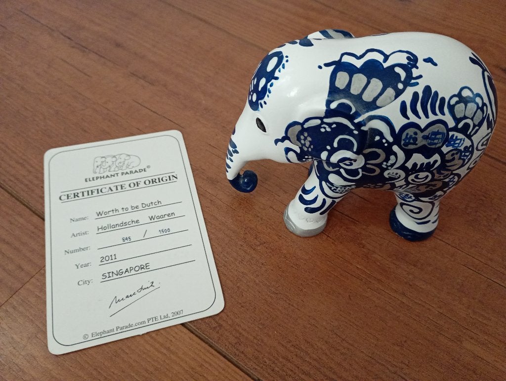 Elephant Parade worth to be dutch, Verzamelen, Beelden en Beeldjes, Ophalen, Zo goed als nieuw, Dier