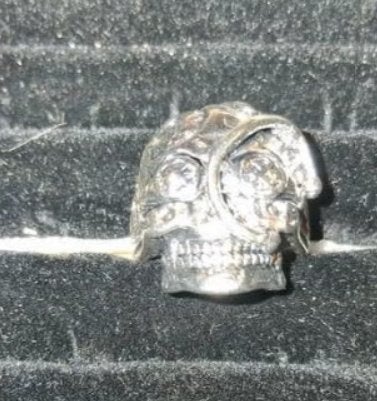 stoere punk gothic Ringen in maat 19 t/m 21, Sieraden, Tassen en Uiterlijk, Ringen, 19 tot 20, Nieuw, Ophalen of Verzenden, Dame of Heer