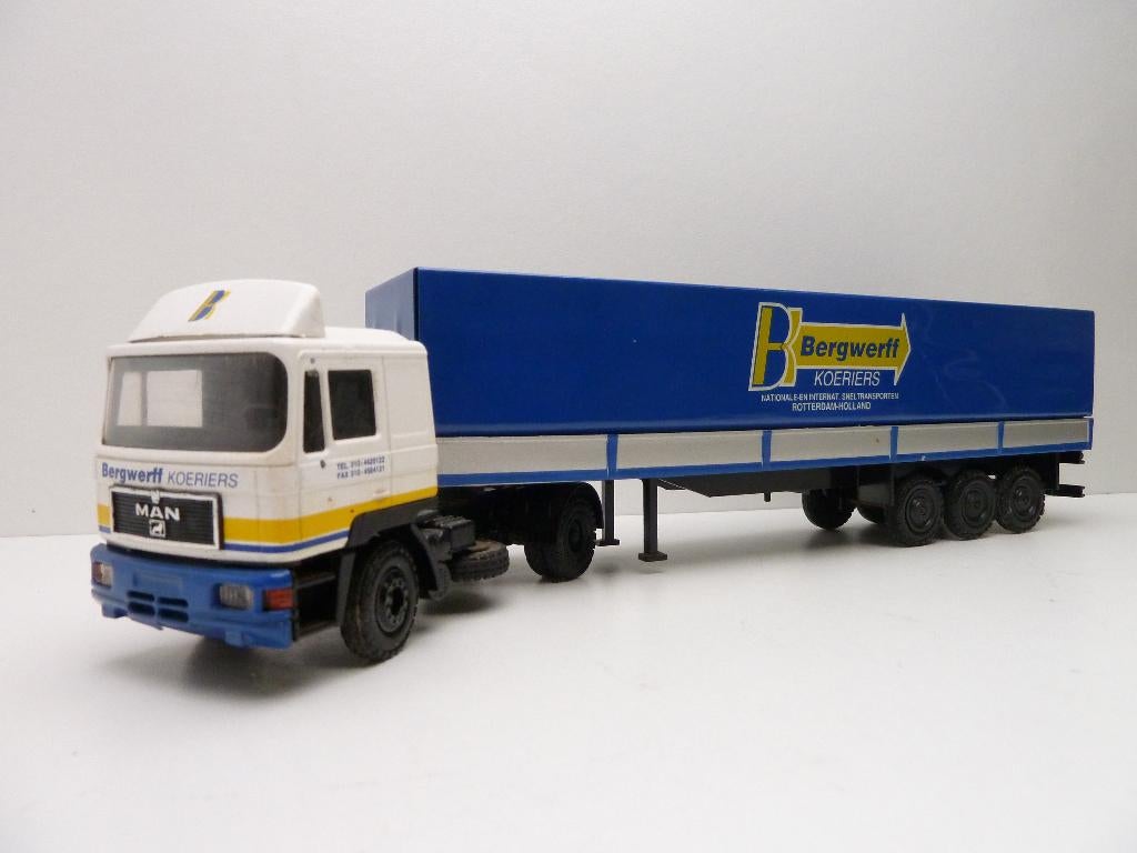MAN  '' Bergwerf transport ''  NZG modelle, Ophalen of Verzenden, Gebruikt, Bus of Vrachtwagen, NZG