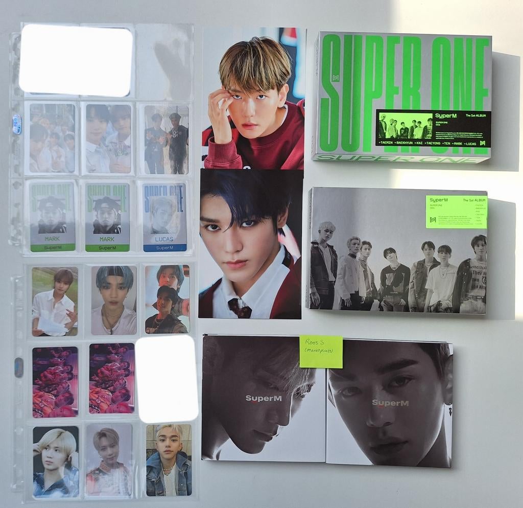 SuperM albums en fotokaartjes (kpop), Ophalen of Verzenden, Zo goed als nieuw, Aziatisch