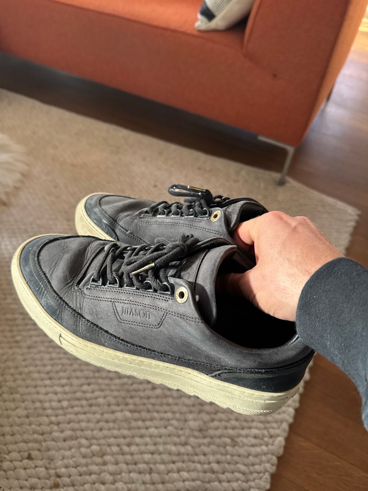 Mason Garments sneakers - Maat 42, Kleding | Heren, Ophalen of Verzenden, Gedragen, Zwart, Sneakers of Gympen