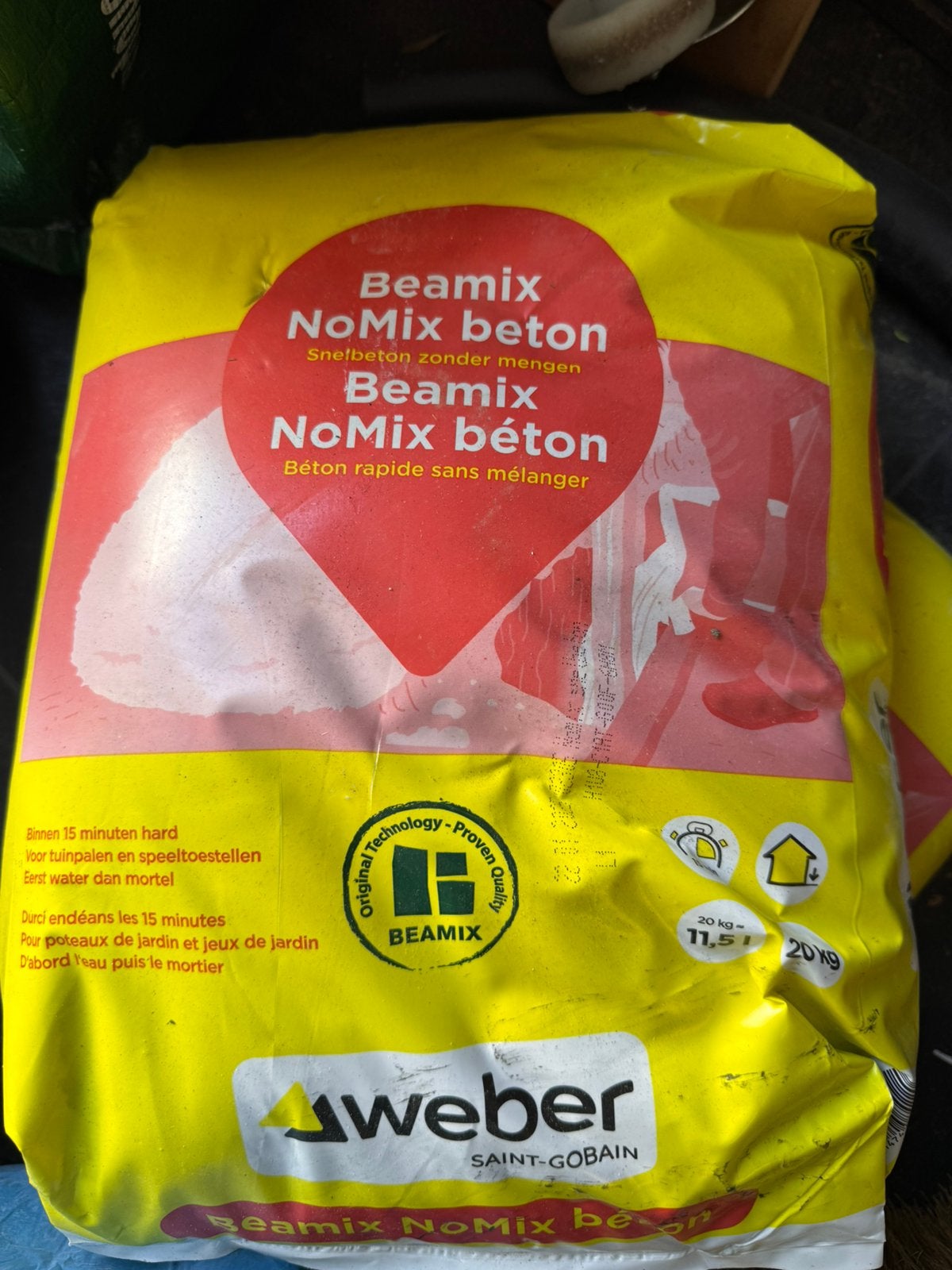Snelbeton NIEUW, Ophalen, Nieuw, Beton