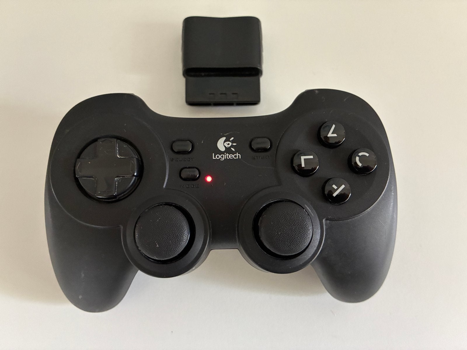 Logitech Cordless Precision Controller voor PS2, Ophalen of Verzenden, Gebruikt