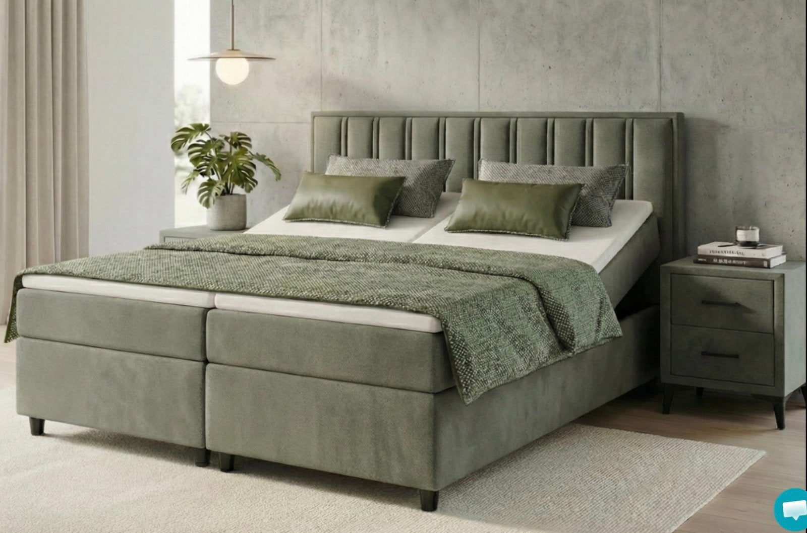 Elektrisch verstelbaar boxspring, Ophalen, Zo goed als nieuw, Tweepersoons, 160 cm