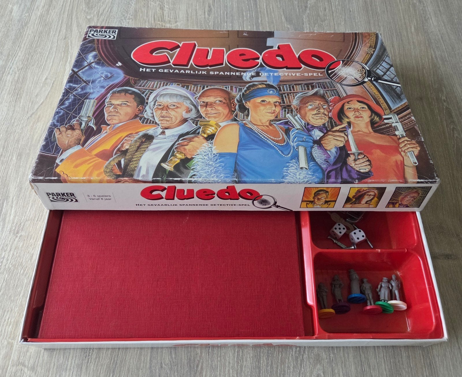 CLUEDO uitgever PARKER 14536 uit 1996, Ophalen of Verzenden