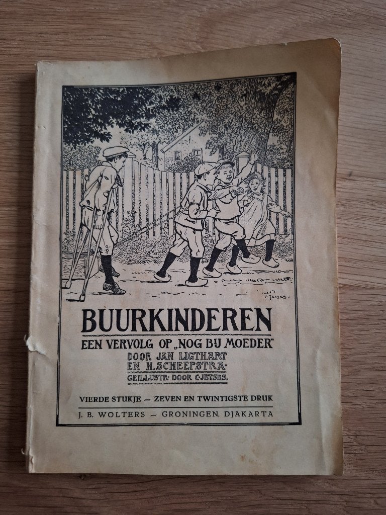 Buurkinderen van Jan Ligthart en H, Scheepstra (1950), Gelezen, Non-fictie, Jan Ligthart en H. Scheepstra, Ophalen of Verzenden