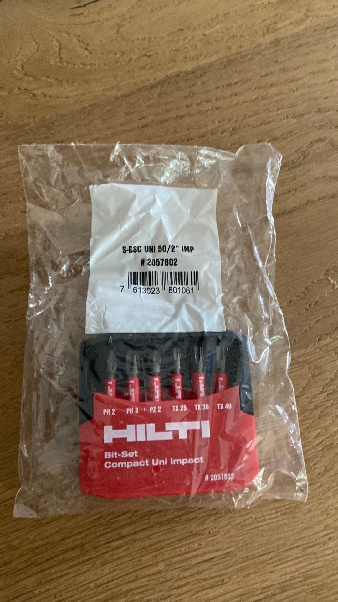 HILTI bit-set, Ophalen, Nieuw