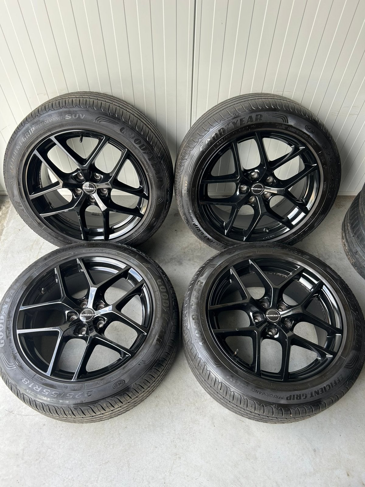 Borbet Y Mitsubishi Outlander ASX 5x114,3 18 Inch Zomer, Auto-onderdelen, 18 inch, Banden en Velgen, Ophalen of Verzenden, Personenwagen