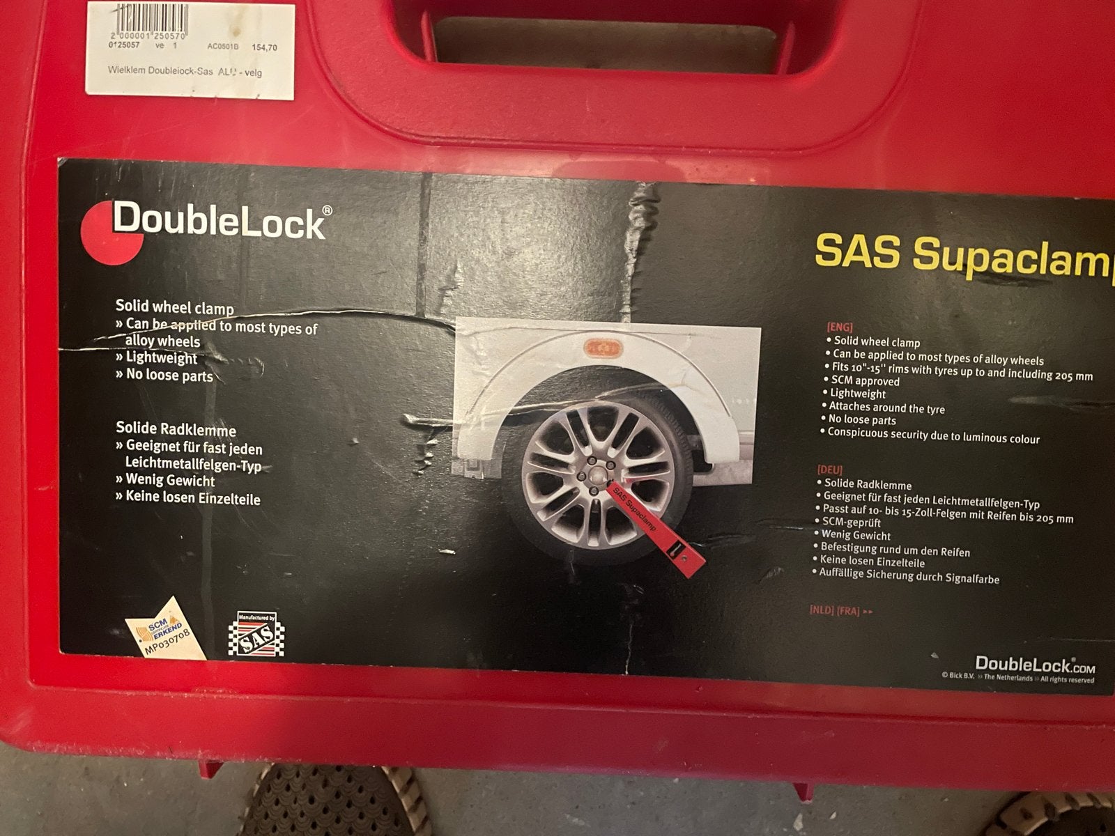 DoubleLock SAS Supaclamp wielklem - Nieuw in doos, Ophalen of Verzenden, Nieuw
