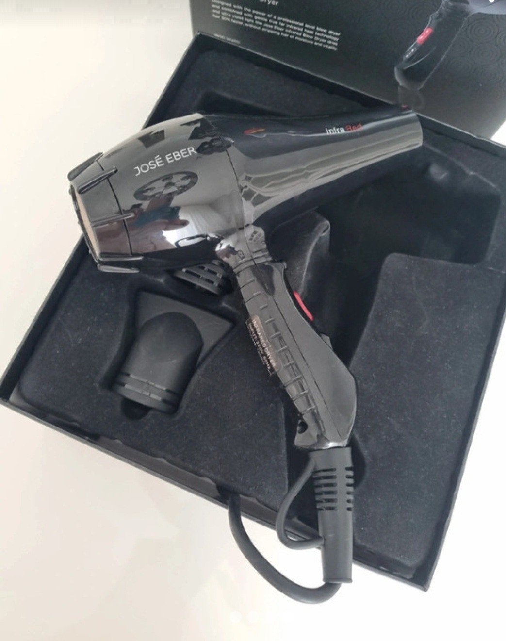 José eber infrared blow dryer, Ophalen of Verzenden, Zo goed als nieuw, Föhn of Haardroger